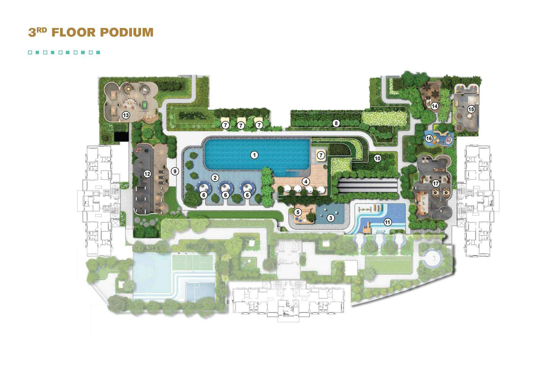 4 BHK + SERVANT Floor Plan